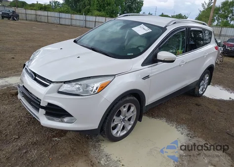 2014 Ford Escape Titanium из США, поврежденный, VIN 1FMCU9J96EUC77668